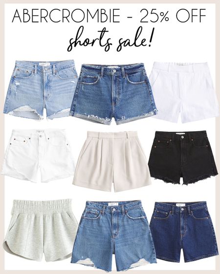 Weekend sale alert! 25% off all shorts at Abercrombie!

#abercrombie

Denim shorts. Mom shorts. Distressed denim shorts. Linen shorts  

#LTKSeasonal #LTKSaleAlert #LTKStyleTip