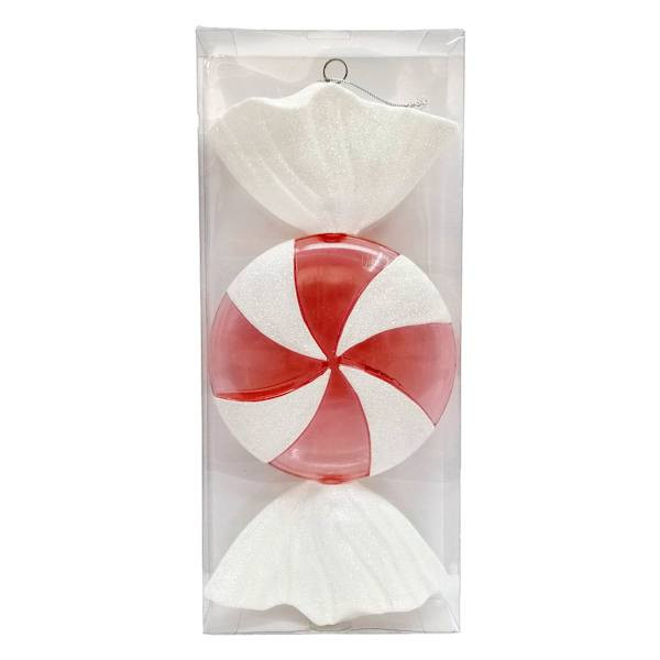 Mrs. Claus' Bakery Red & White Candy Ornament | At Home