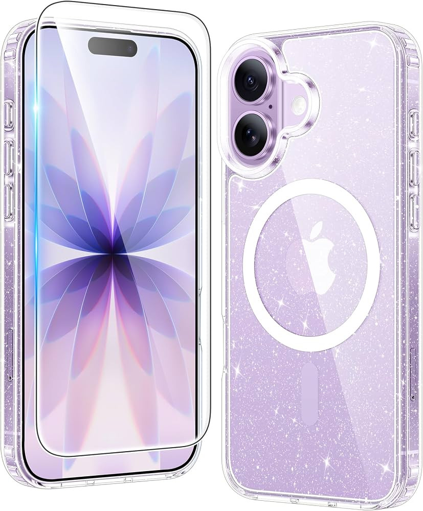 FNTCASE for iPhone 17 Case Clear: Magnetic Phone Cases Compatible with Magsafe Slim Anti Yellowin... | Amazon (US)
