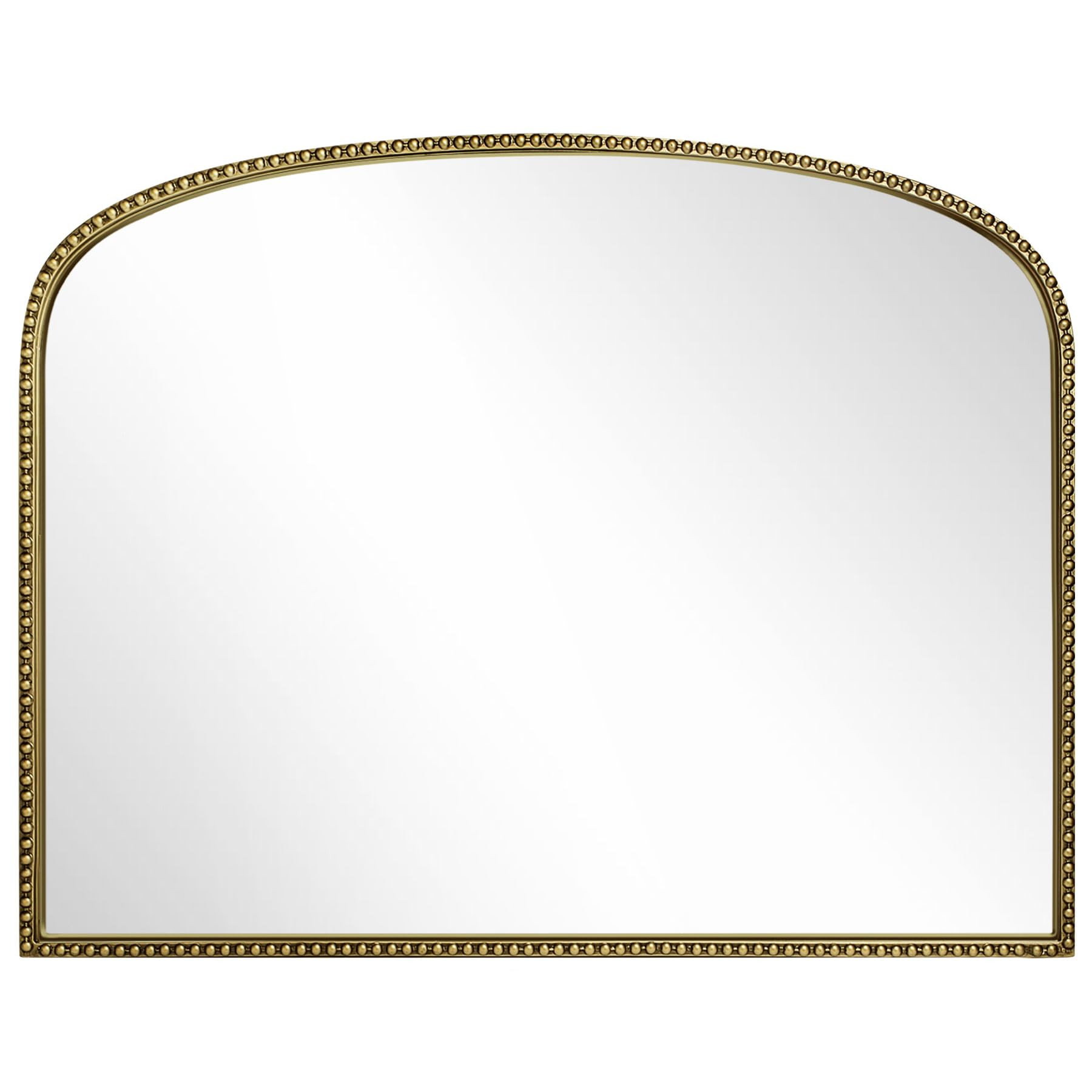 36"X28" Arched Mirror,Metal Beaded Frame Mirror for Wall,Ornate High-Definition Mirrors,Fit for F... | Amazon (US)
