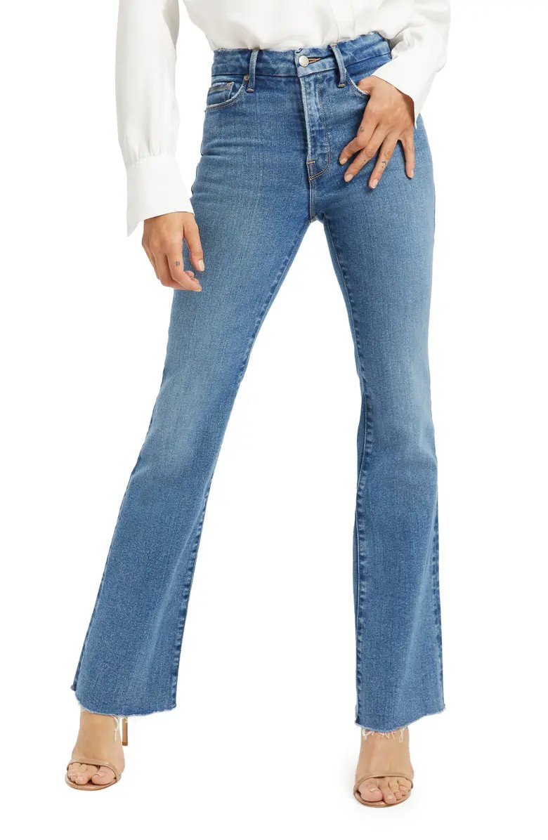 Good Classic Raw Hem Bootcut Jeans | Nordstrom