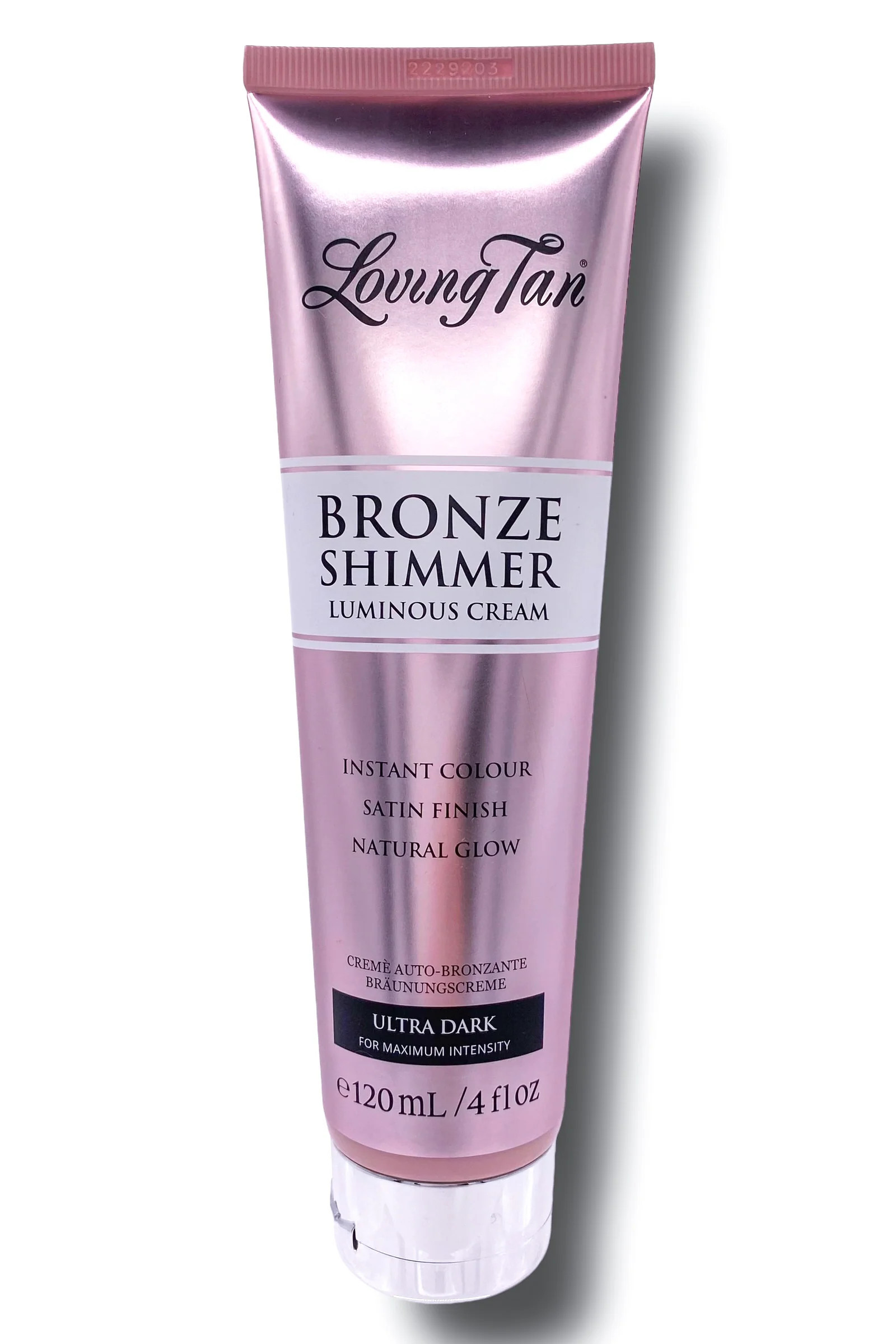 Loving Tan Bronze Shimmer Luminous Cream - Ultra Dark (4 fl oz) | The Willow Tree