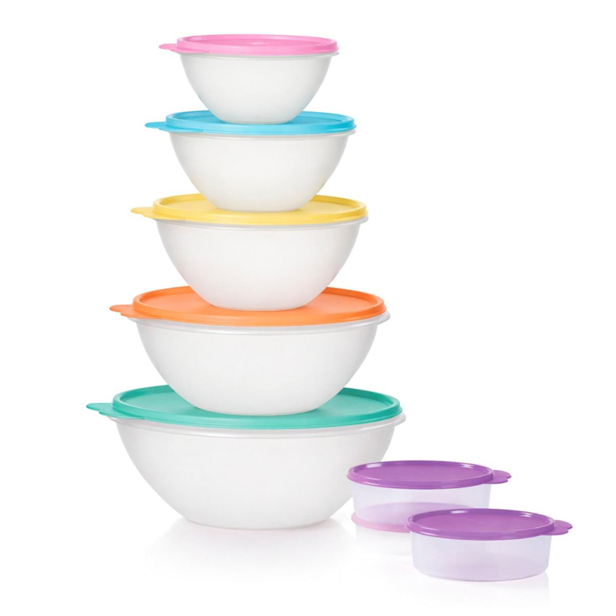 Tupperware® 14-piece Wonderlier Vintage Series Bowl Set | HSN