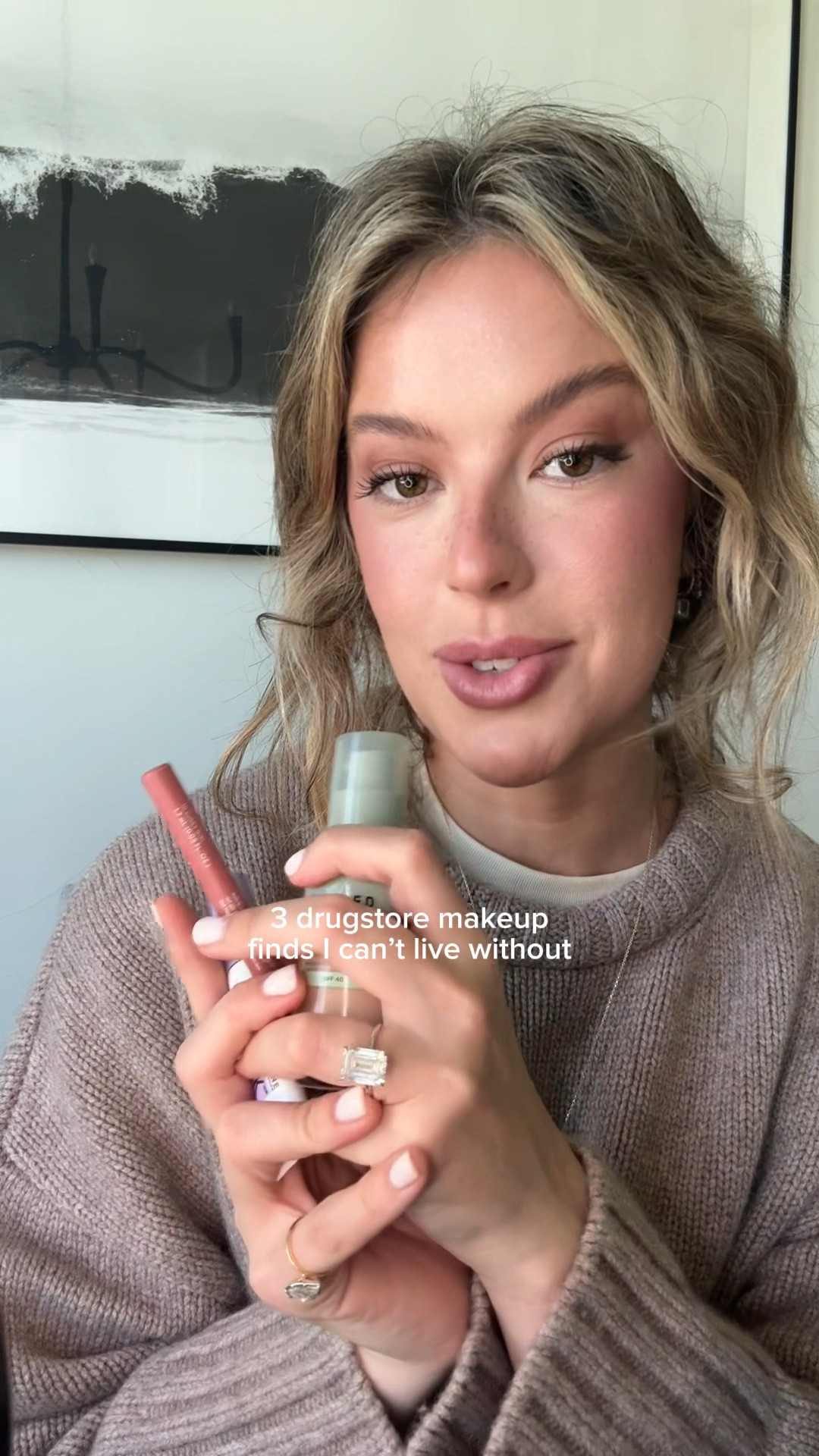 Drugstore makeup faves 

#drugstoremakeup #skintint #lipstain #liptint #browglue #versed 

#LTKBeauty