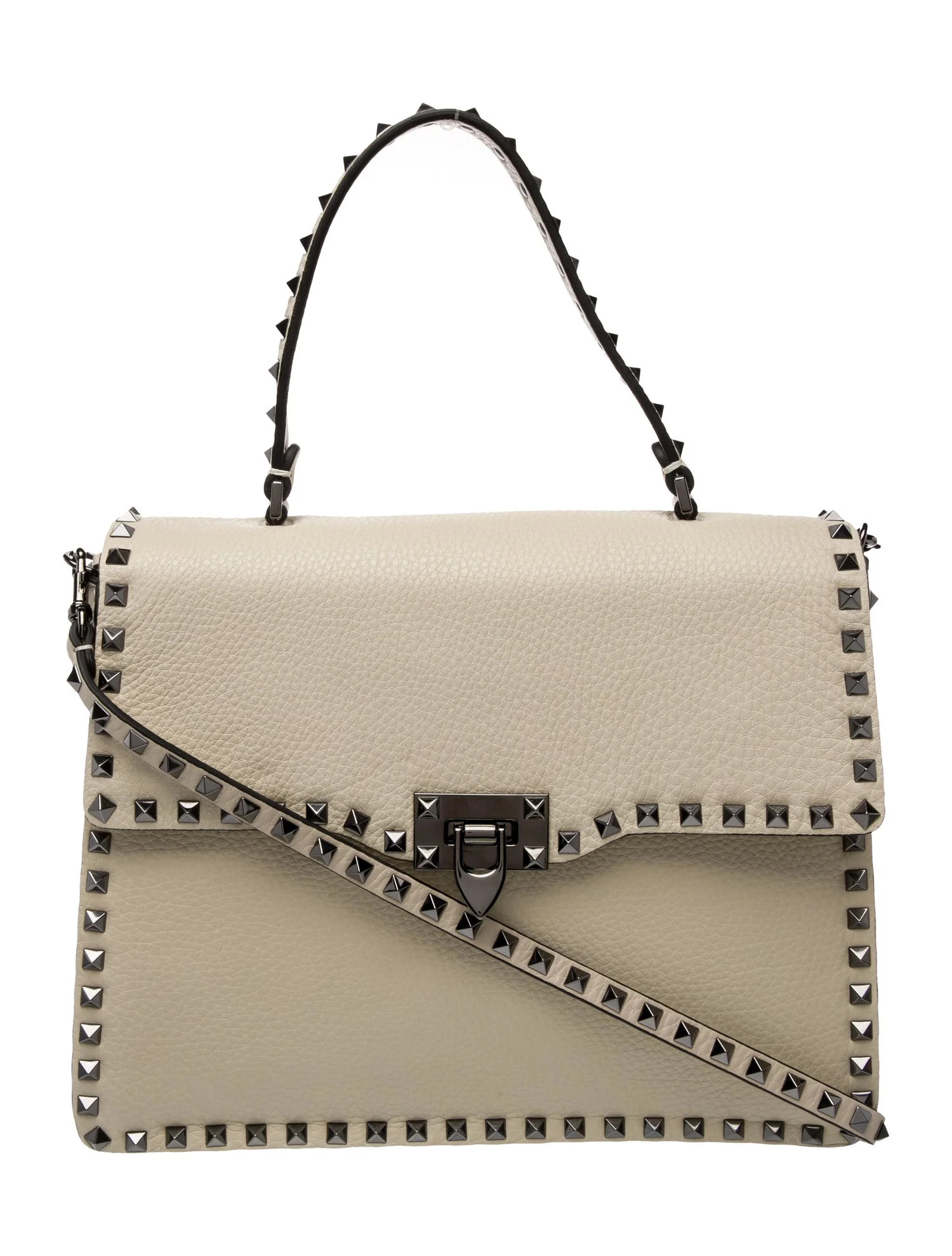 Rockstud Top Handle Bag | The RealReal