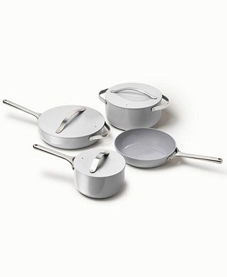 Caraway Aluminum Non-Toxic Ceramic Non-Stick 7 Piece Cookware Set - Macy's | Macy's Canada