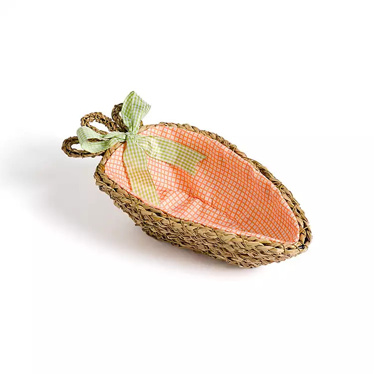 Wicker Carrot Shaped Basket | Kirklands