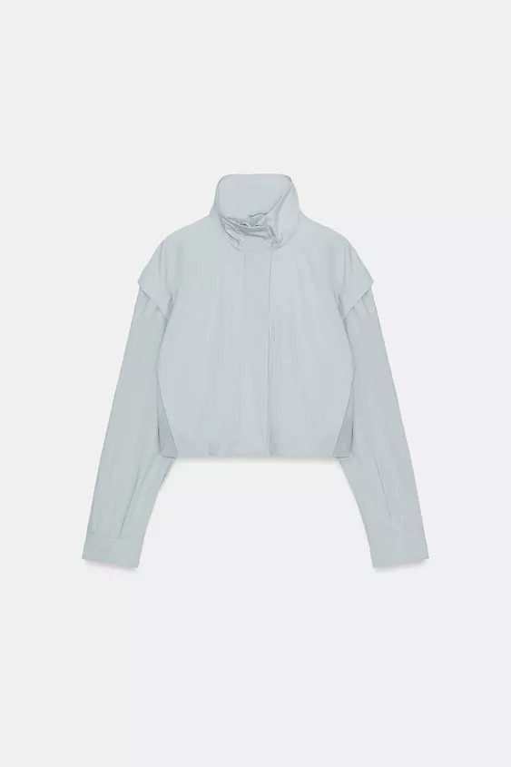 HIGH COLLAR JACKET | Zara UK