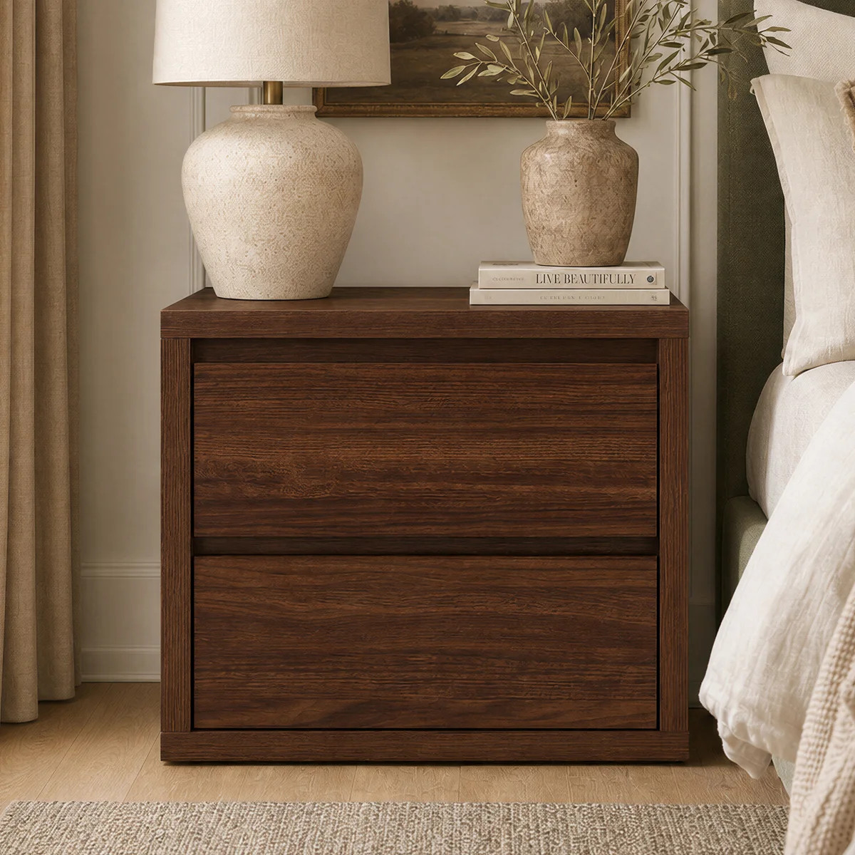 Fere 27'' W 2-Drawer Nightstand | Wayfair North America