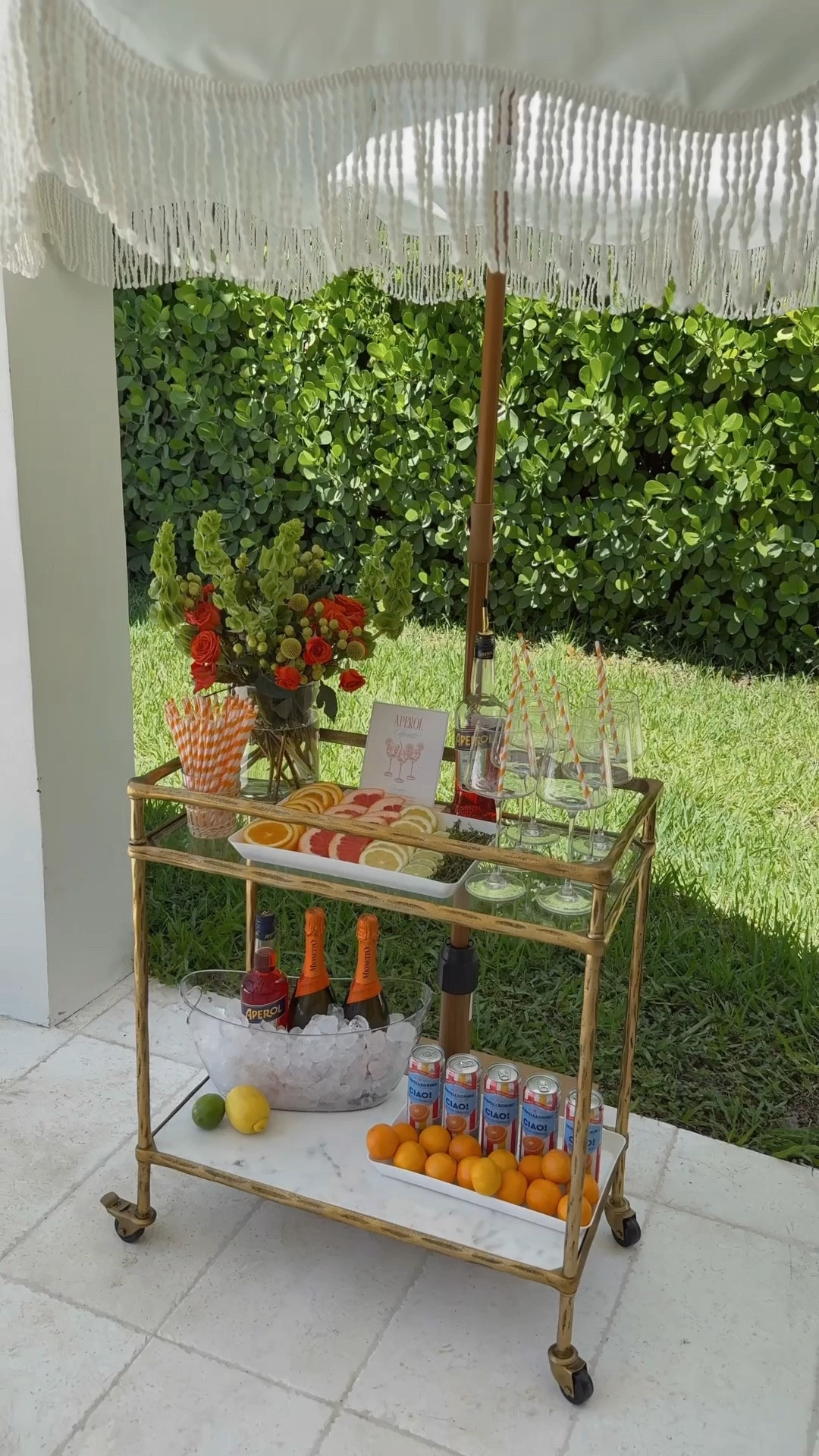 Aperol spritz bar for summer 🍊 
Linked everything you need for the perfect summer soirée 🌞 

#aperol #summerparty #summerbar #happyhour #summercocktail #cocktail #amazon #amazonfind #summertheme #spritz 

#LTKParties #LTKHome #LTKSummerEdit