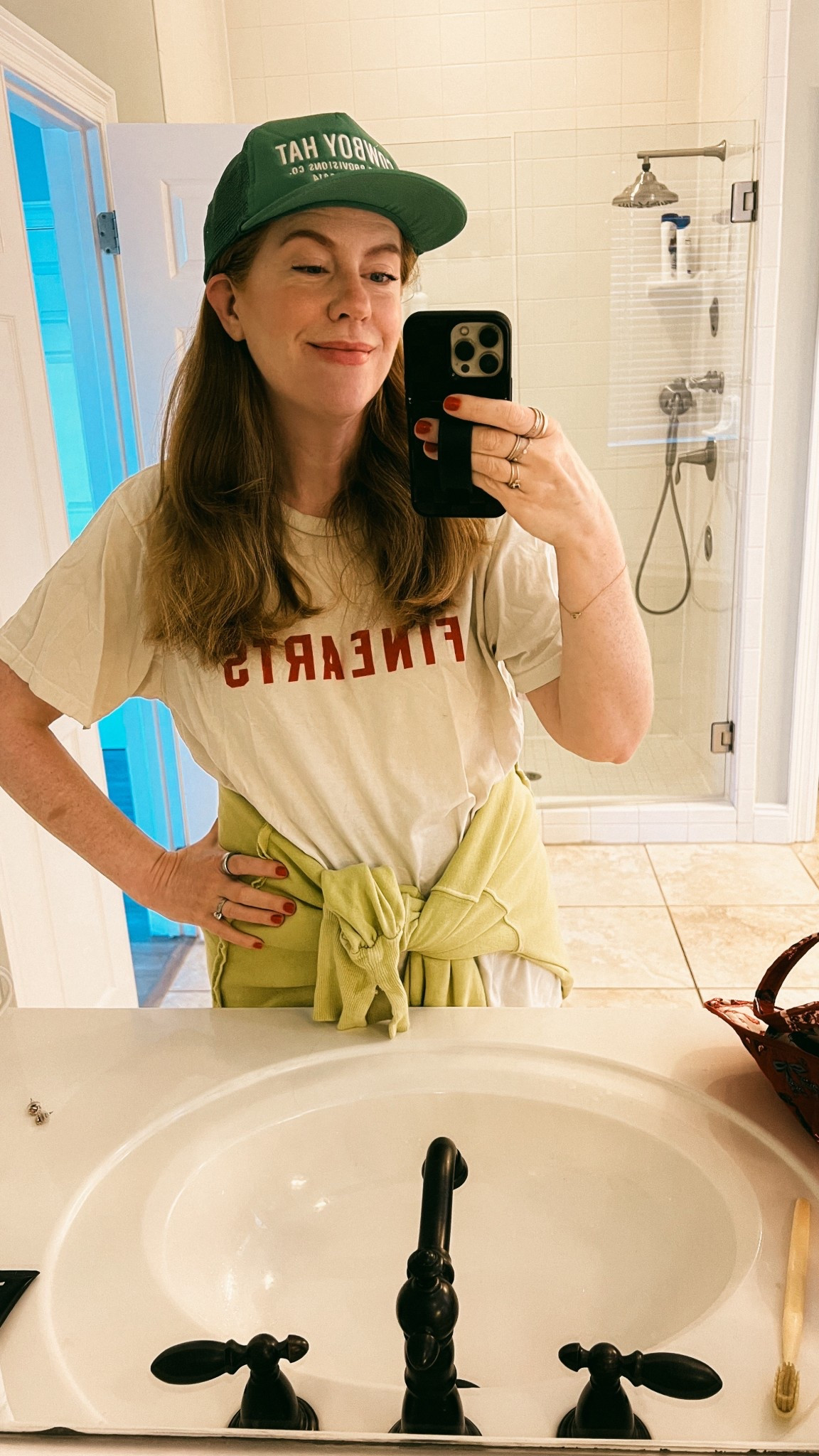 "cowboy hat" and my favorite sweatshirt 


#LTKStyleTip #LTKFindsUnder50 #LTKOver40