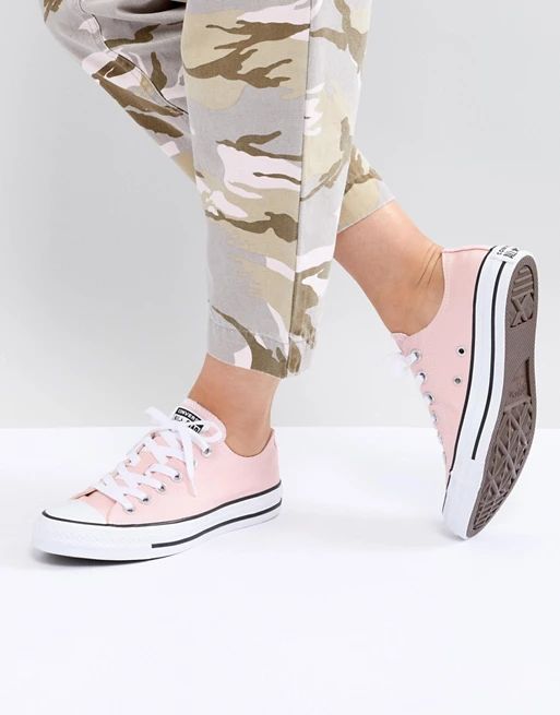 Converse Chuck Taylor All Star low sneakers in pink | ASOS US