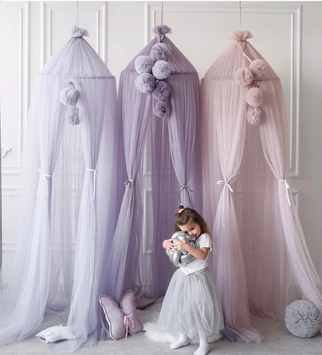 Play Canopy for Girl, Canopy Bed, Nook Baldachin, Princess Baldachin, Canopy for Kids Room, Cozy ... | Etsy (US)