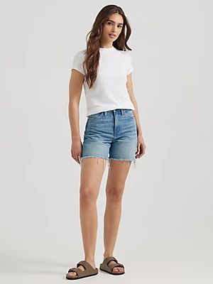 Women's Cowboy Mid-Length Short in Leaving Town | Wrangler