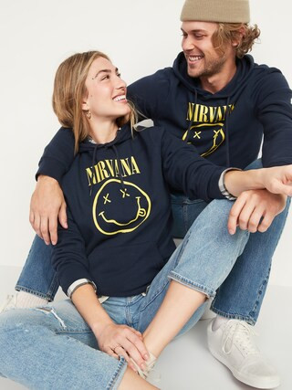 Nirvana™ Graphic Gender-Neutral Pullover Hoodie for Men & Women | Old Navy (US)