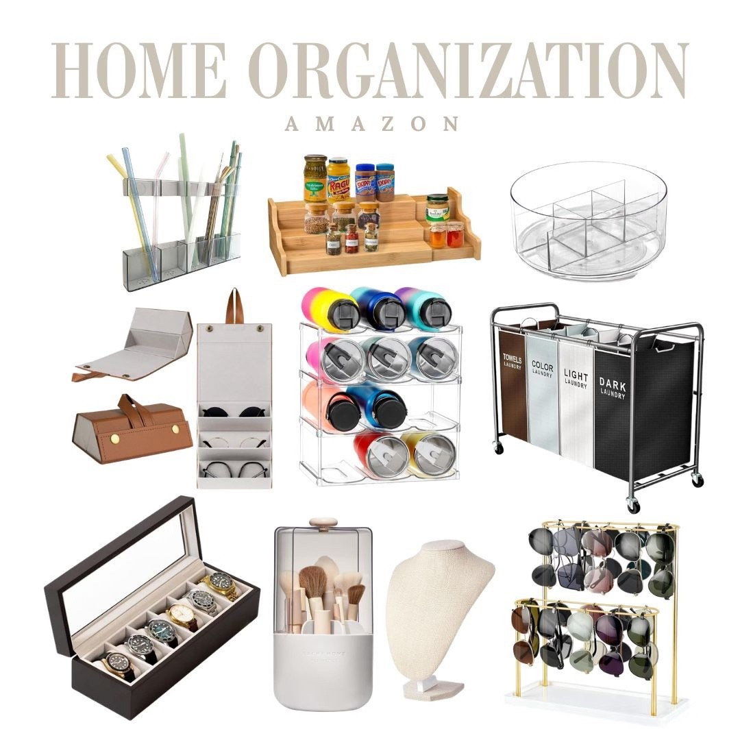 Sharing some home organization finds from Amazon, so many simple pieces that make everything feel more organized and put together.

#LTKSaleAlert #LTKOver40 #LTKmomlife