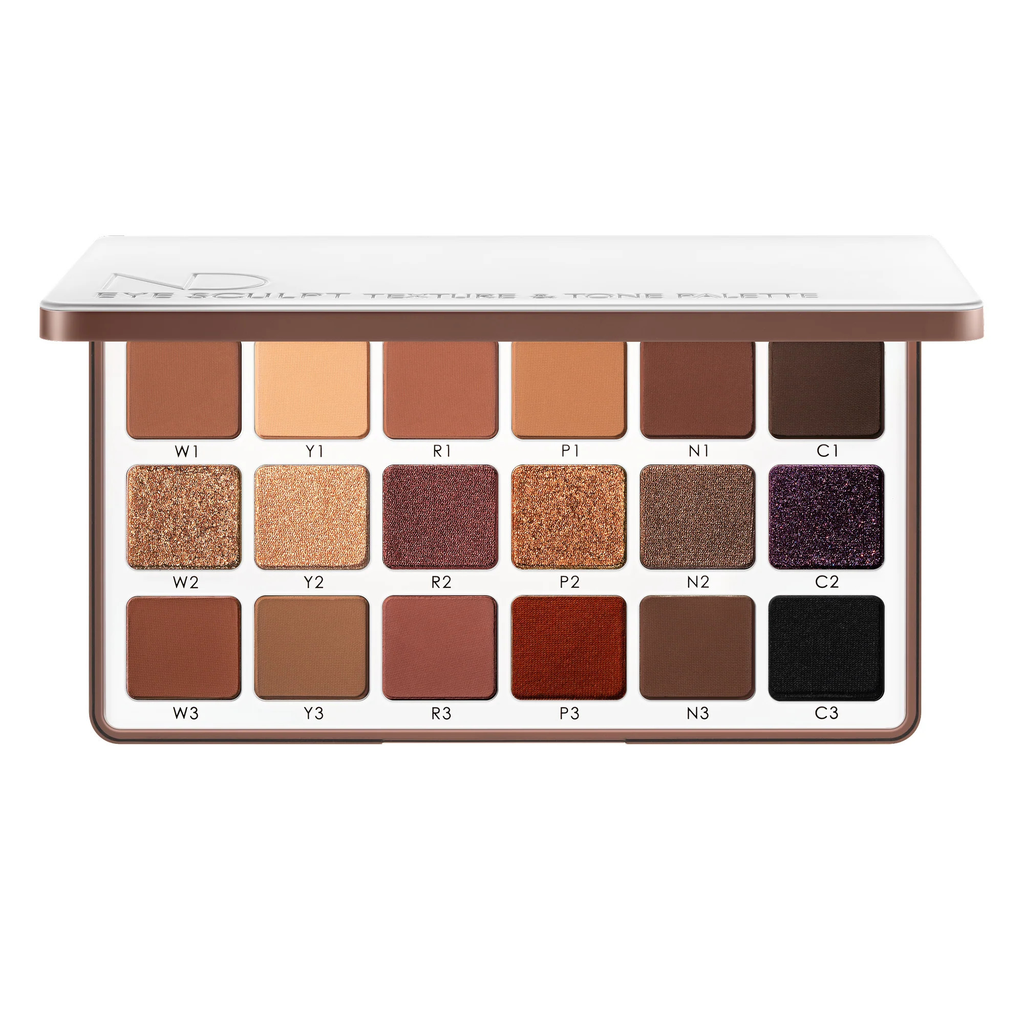 EYE SCULPT TEXTURE AND TONE EYESHADOW PALETTE - Dramatic | Natasha Denona Makeup (US)
