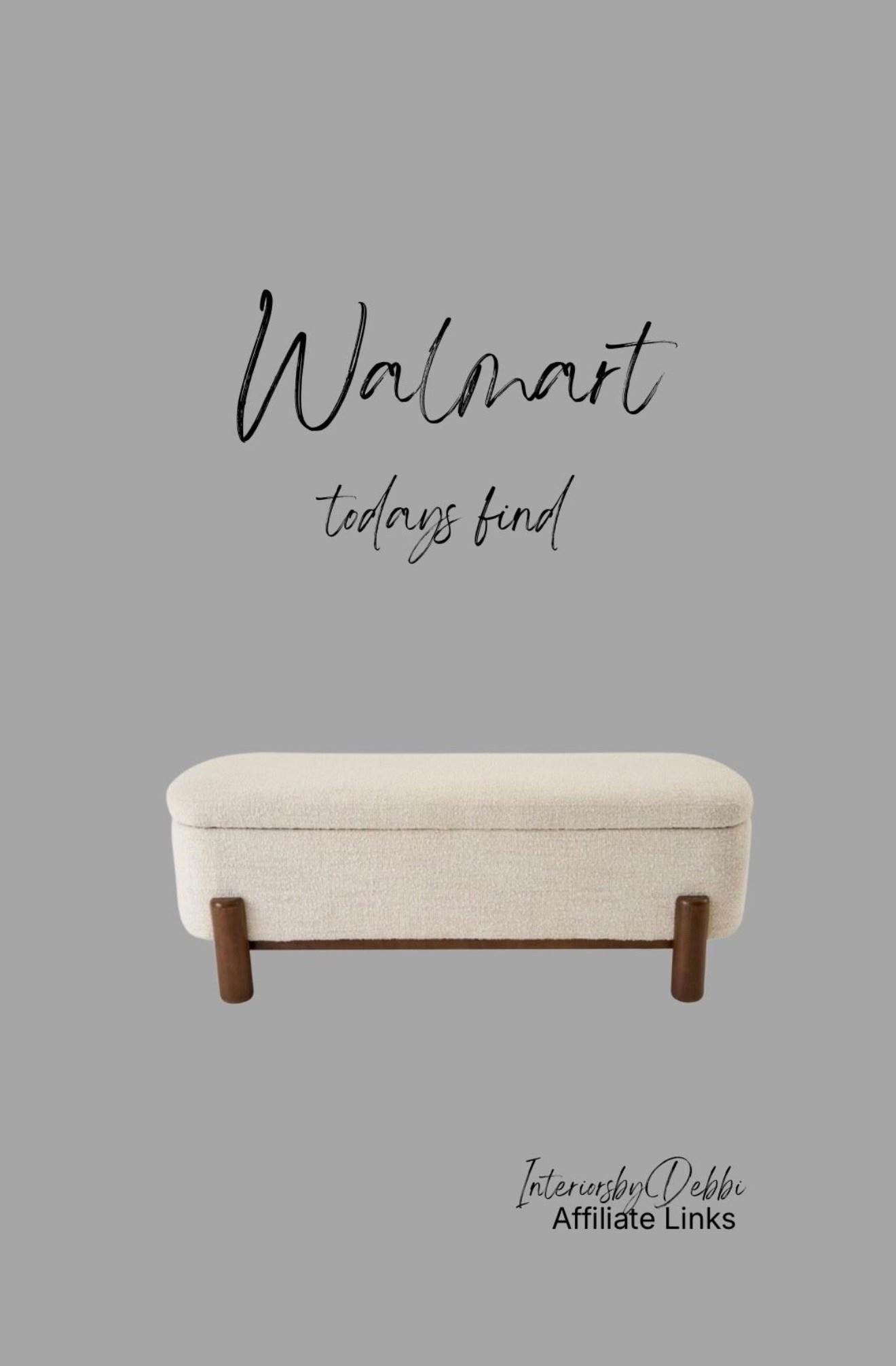 Walmart Find
Storage bench, transitional home, modern decor, amazon find, amazon home, target home decor, mcgee and co, studio mcgee, amazon must have, pottery. barn, Walmart finds, affordable decor, home styling, budget friendly, accessories, neutral decor, home finds, buy new arrival, coming soon, sale alert, high end look for less, Amazon favorites, Target finds, cozy, modern, earthy, transitional, luxe, romantic, home decor, budget friendly decor #walmart

#LTKSeasonal #LTKHome