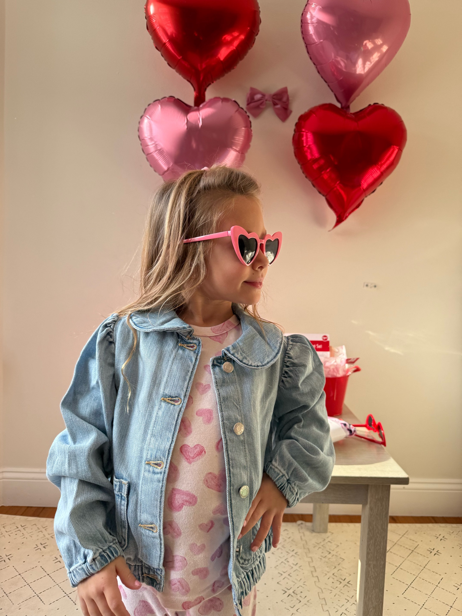 Collared Denim Jacket for kids! P’s ready for spring! 