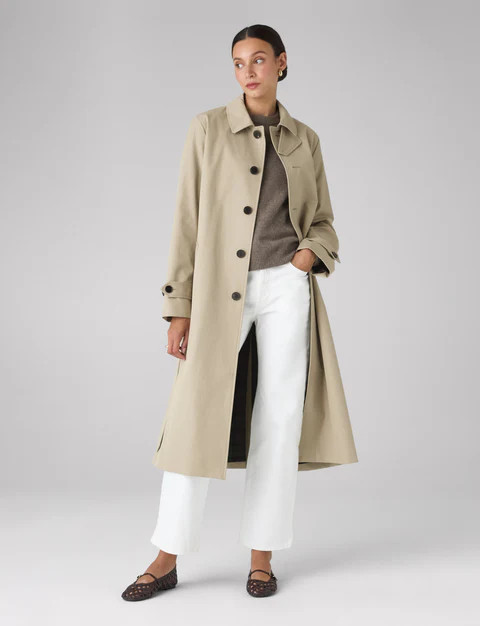 Chatsworth Car Coat | With Nothing Underneath