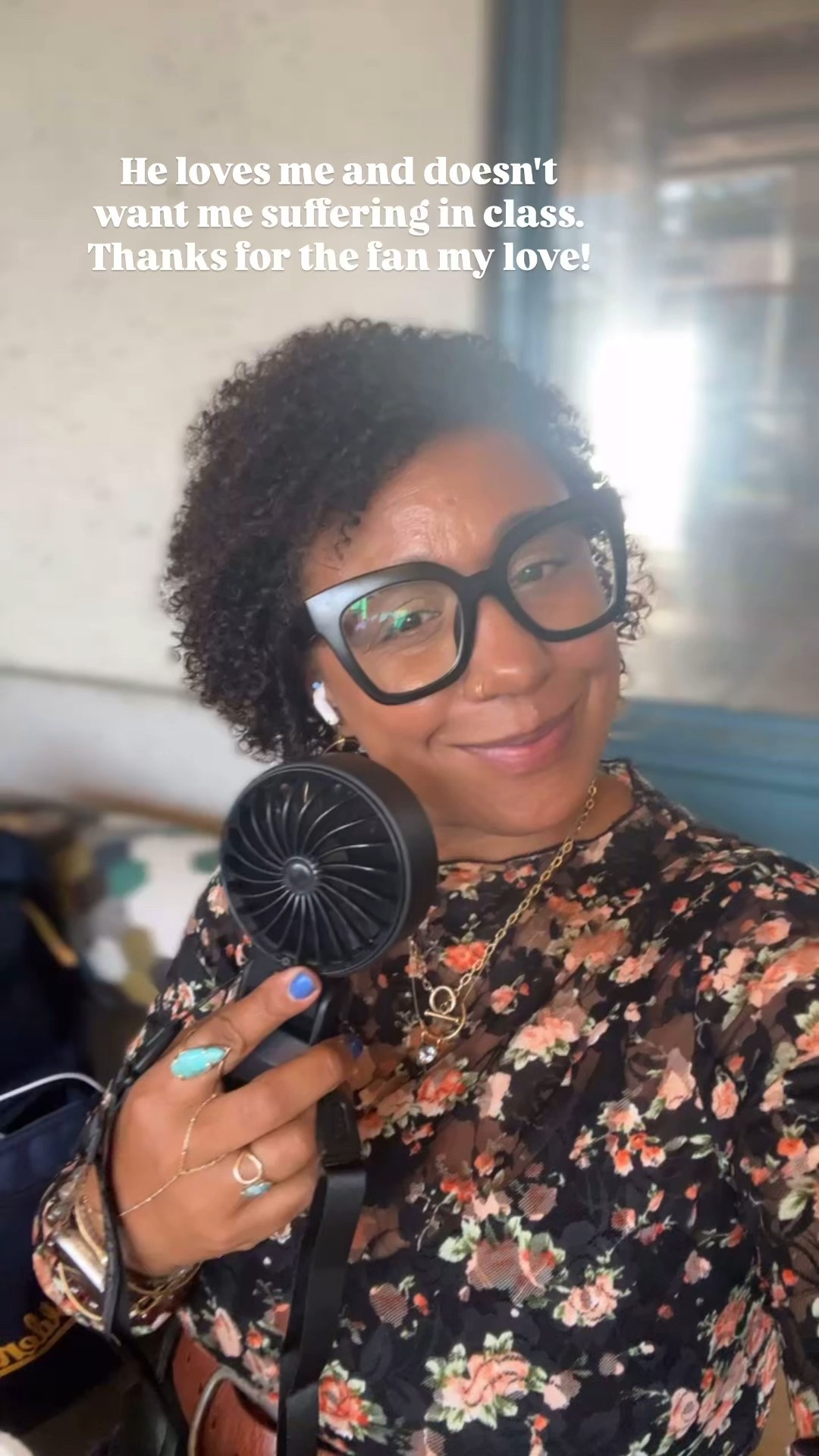 🥵 When your classroom has no AC AND you’re in the middle of perimenopause hot flashes… this little fan becomes your new best friend!

My boyfriend grabbed the JISULIFE Handheld Fan Life7 on Amazon and it’s a game-changer 🙌🏽 — 5 speeds, rechargeable, foldable, lasts up to 19.5 hours, and even has an LED display. It keeps me cool in class, on campus, and anywhere life tries to overheat me.

Sometimes self-care isn’t fancy… it’s practical. And honestly? This fan is giving me back focus and comfort during long school days while I juggle kids, classes, and building The Souza Foundation.

#AmazonFinds #PerimenopauseLife #StayCool #BackToSchoolEssentials #WomenSupportingWomen #TheSouzaFoundation

#LTKOver40 #LTKFindsUnder50 #LTKActive