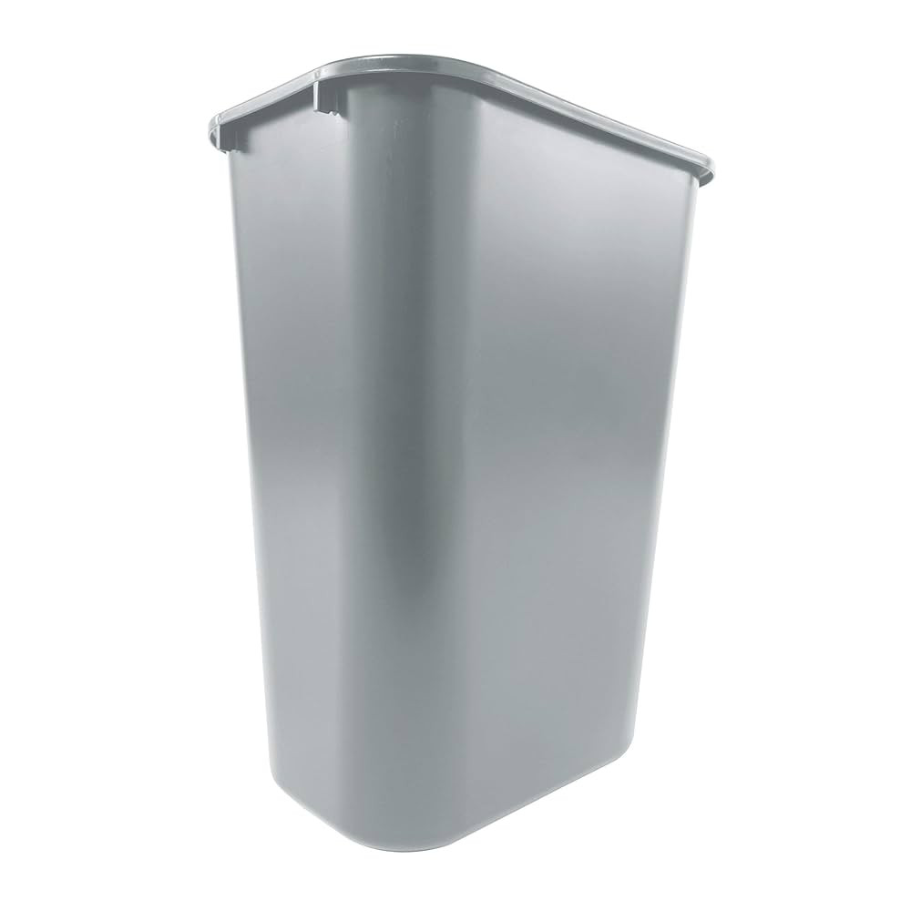 Rubbermaid Commercial Products Deskside Wastebasket/Trash Can, 10.25-Gallon/41-Quart, Gray, Plast... | Amazon (US)