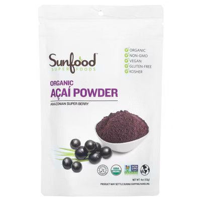 Sunfood Organic Acai Powder, 4 oz (113 g) | Target