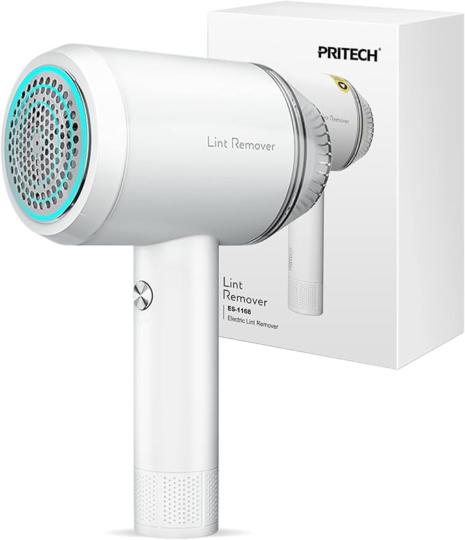 Pritech Fabric Shaver; Rechargeable Lint Remover ;Magnetic Fabric Defuzzer for Clothes Sweater Sh... | Amazon (US)