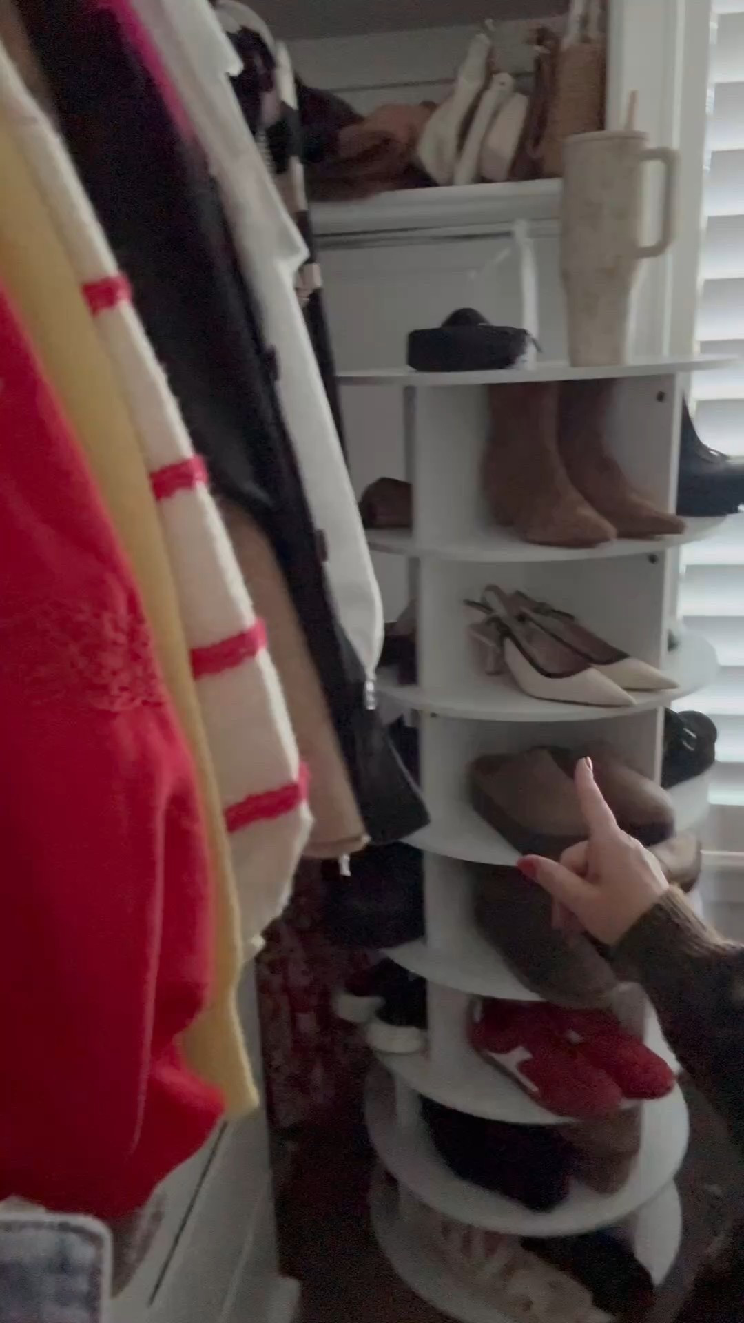 Closet Chronicles: The Real-Life Edition
When your shoe organizer, dresser, and vacuum all make a cameo 😅
Featuring my cozy Walmart cheetah cardigan — because cleaning looks better when you’re cute and comfy! 🐆✨
Closet organization • Midlife style • Affordable fashion finds
closet organization, midsize fashion, Walmart finds, cheetah cardigan, comfy outfit, home style, real life fashion, everyday outfit for women over 40

#LTKOver40 #LTKHome #LTKMidsize