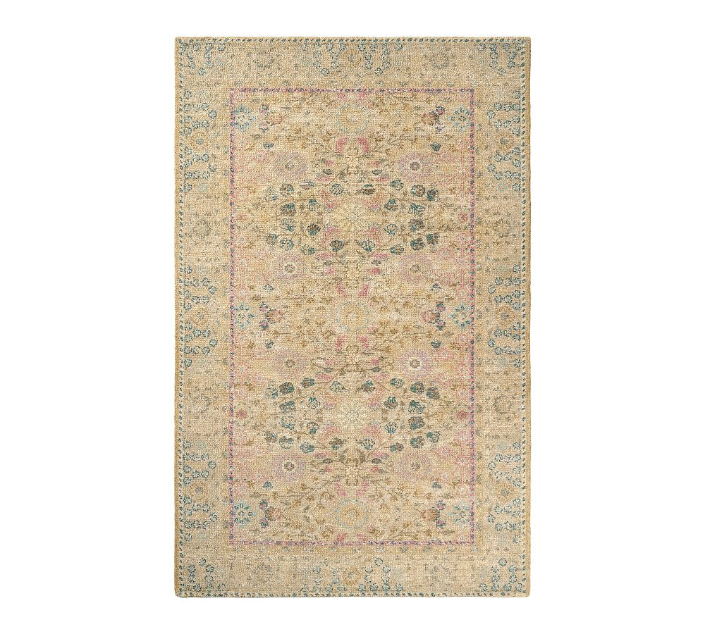 Violetta Handwoven Wool Rug | Pottery Barn (US)