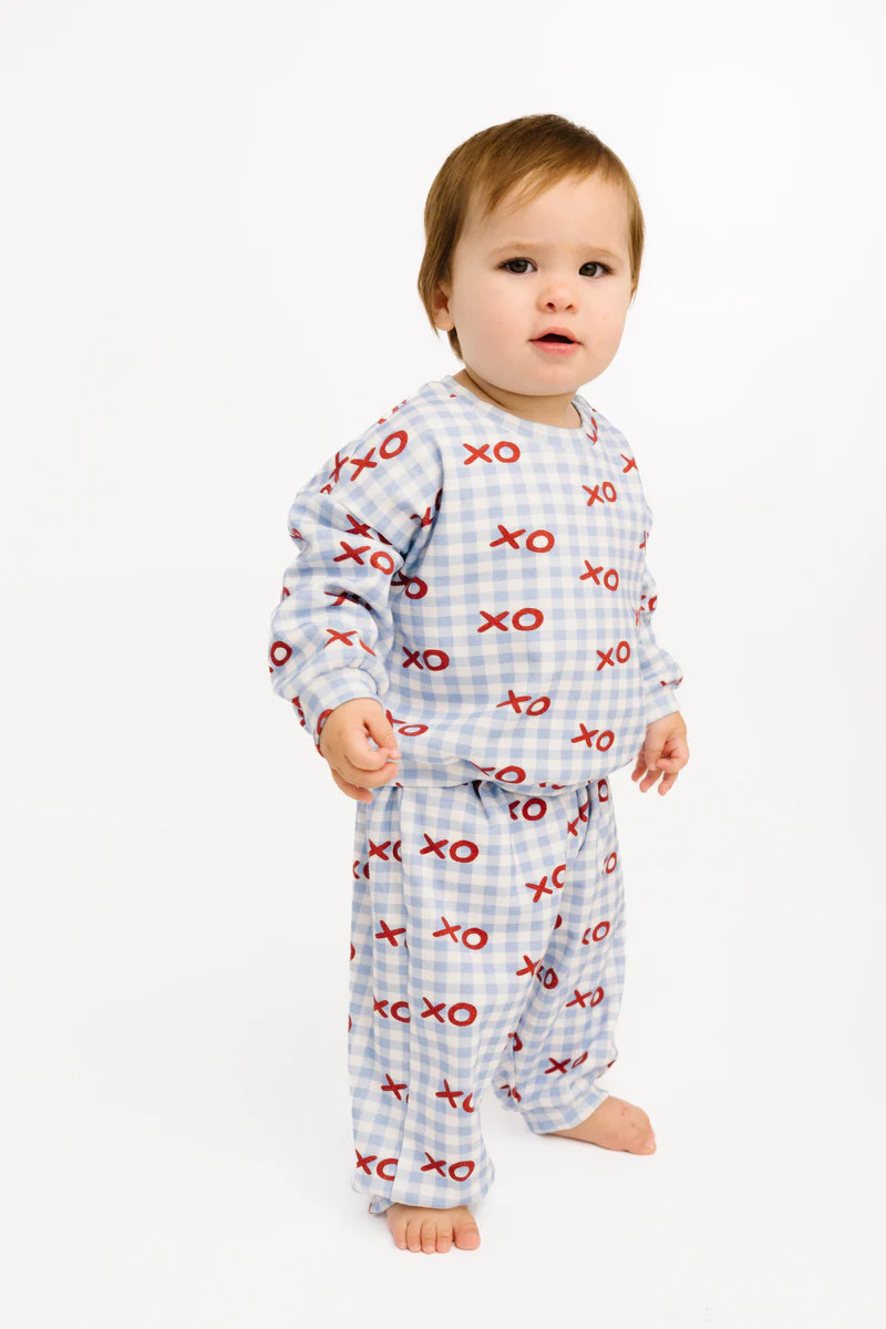 XO Valentine Sweatsuit | Little One Shop Co