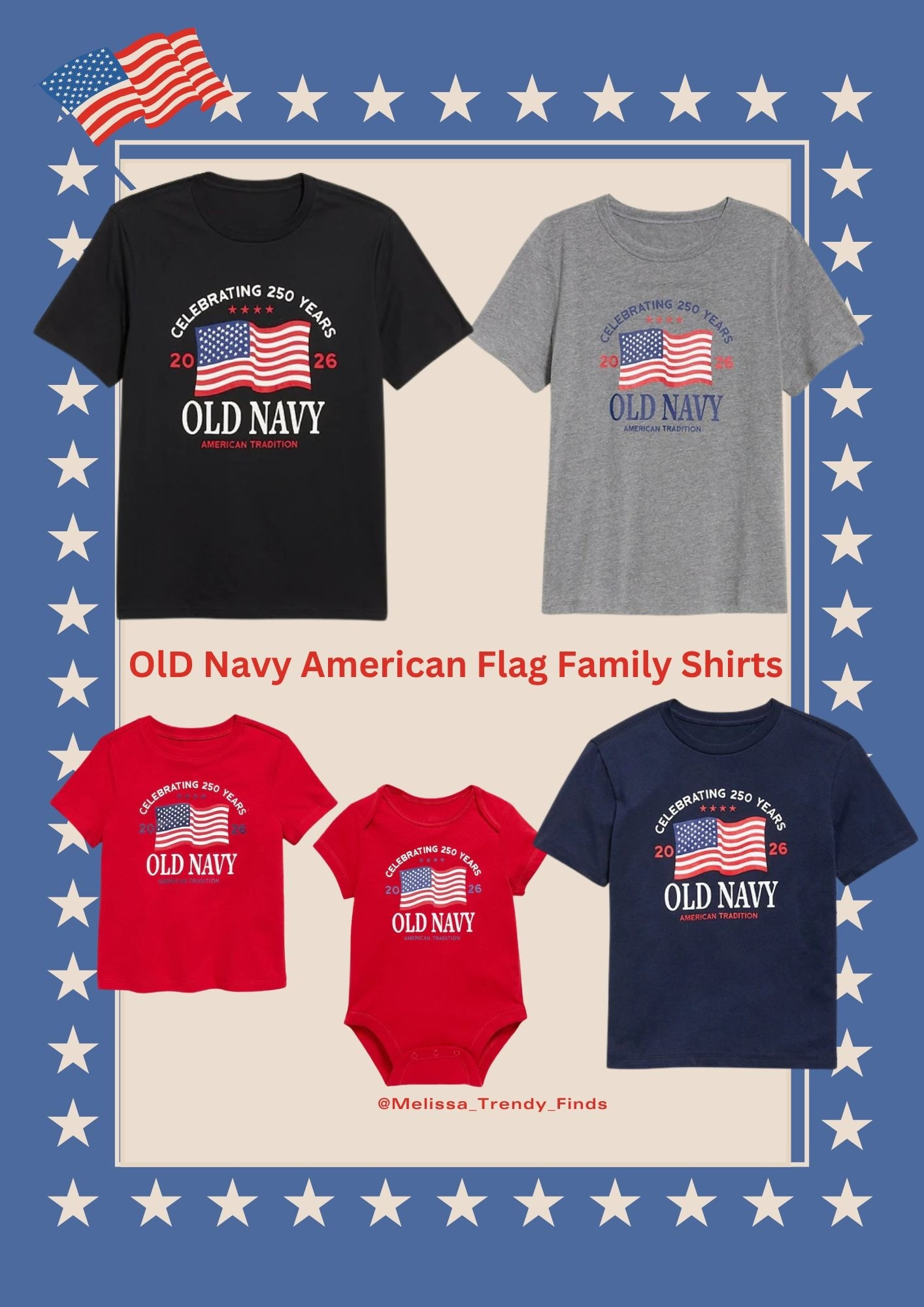 Old Navy America Flag Family T Shirts 

#LTKKids #LTKMens #LTKPetite
