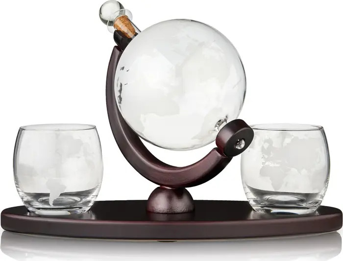 Viski Globe Decanter & Whiskey Tumblers Set of 3 | Nordstrom | Nordstrom