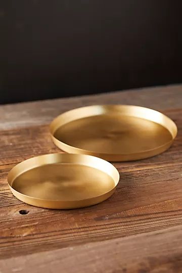 Brass Plant Tray | Anthropologie (US)