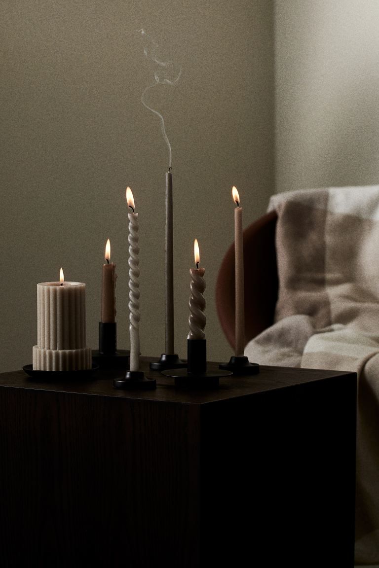 8-pack Thin Tapered Candles | H&M (US + CA)