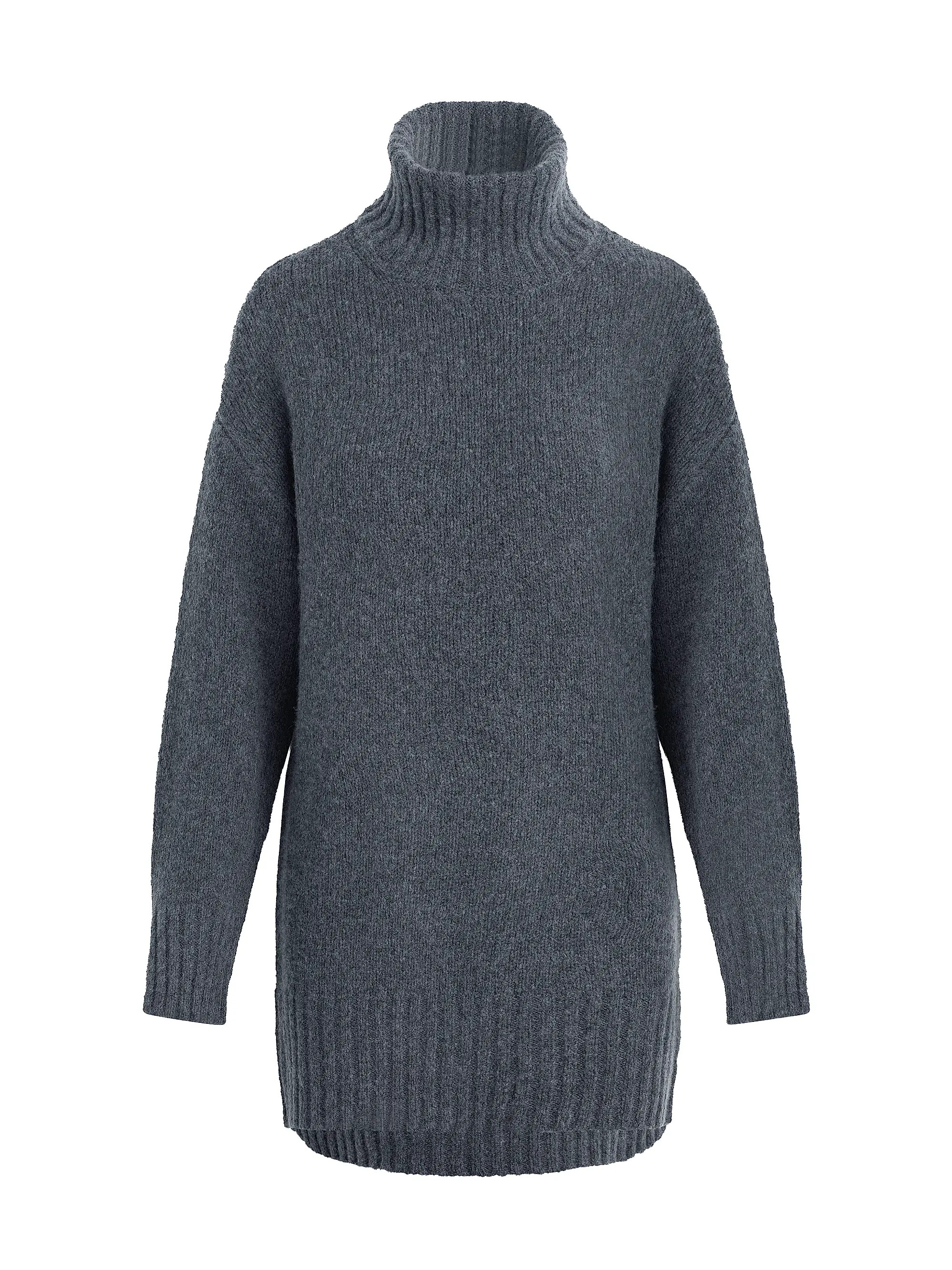 The St. James Wool-Blend Turtleneck Minidress | Saks Fifth Avenue