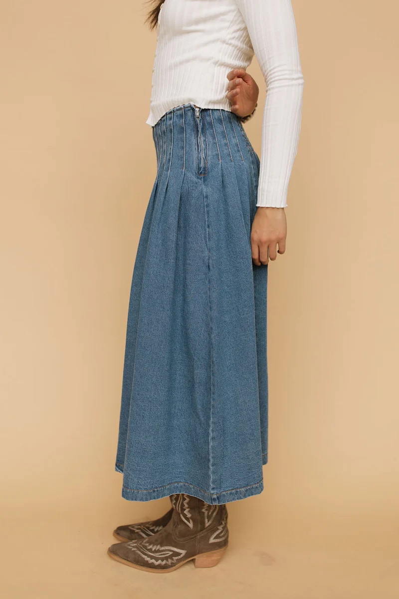 Delia Denim Skirt | Henly