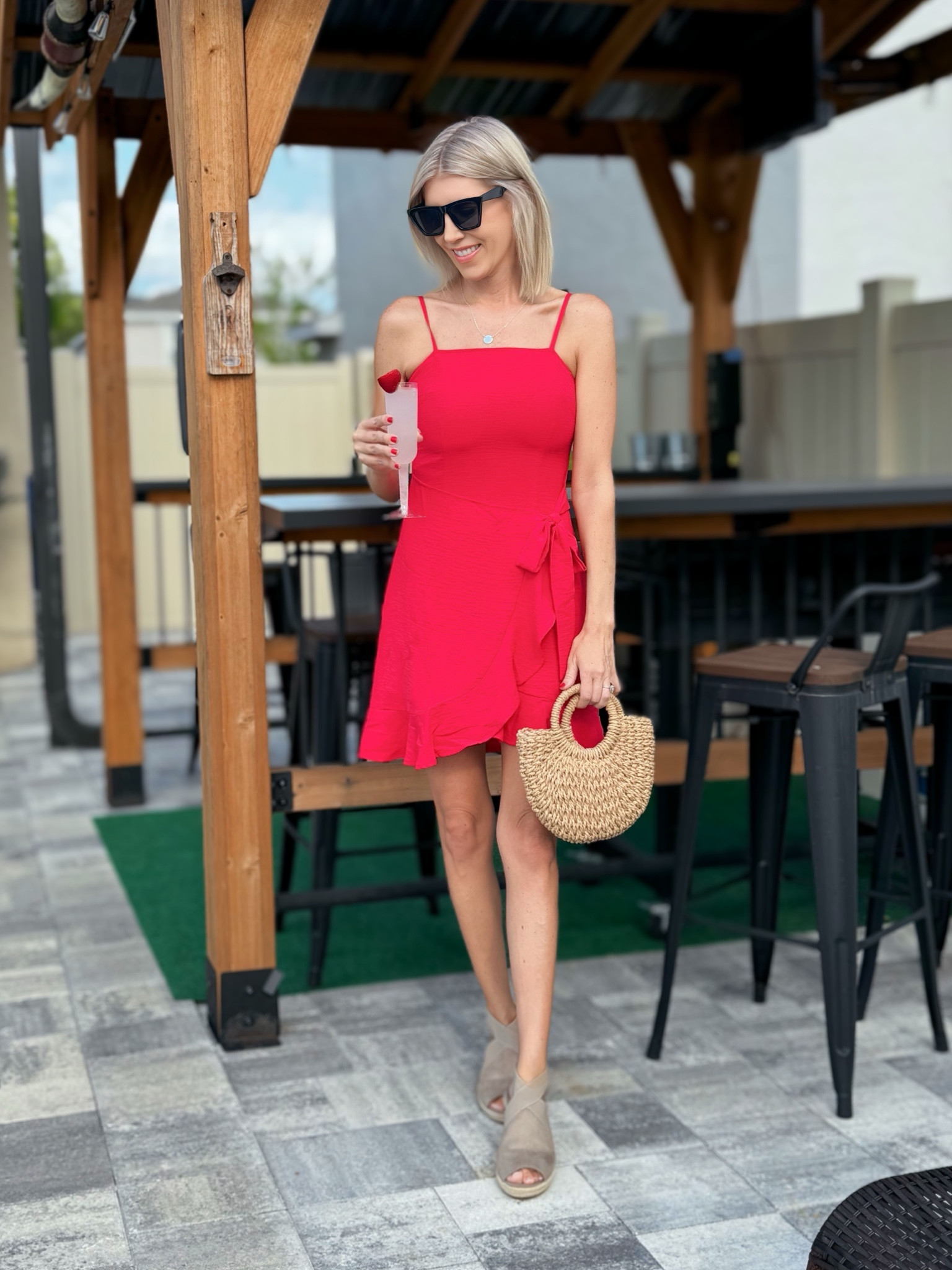 Versatile little red dress. Fits TTS

#LTKStyleTip