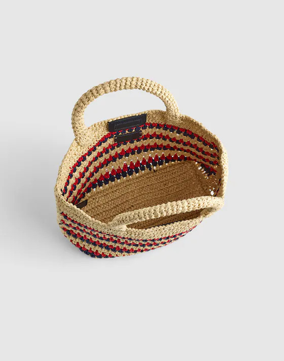 The Woven Mini Tote | Madewell