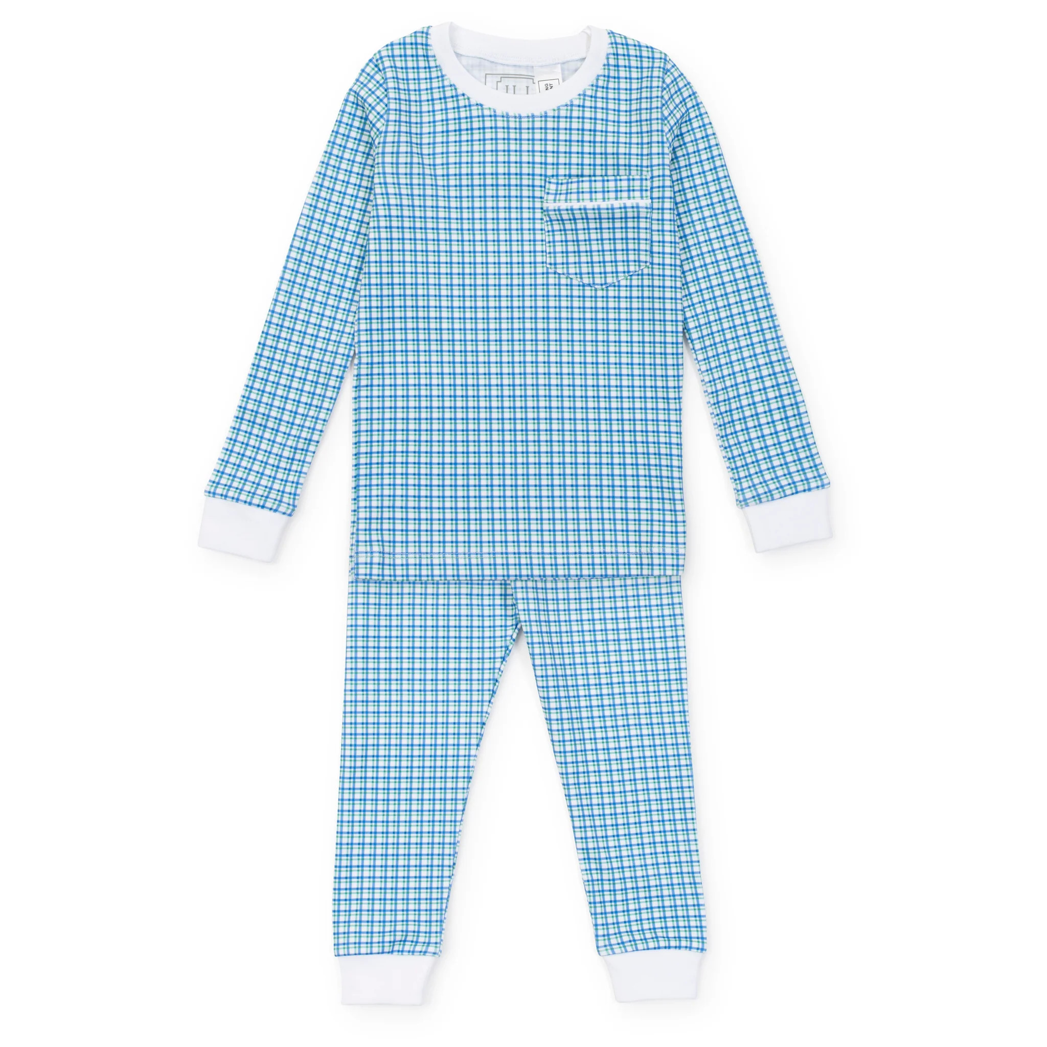Bradford Boys' Pajama Pant Set Hampton Plaid | Lila and Hayes
