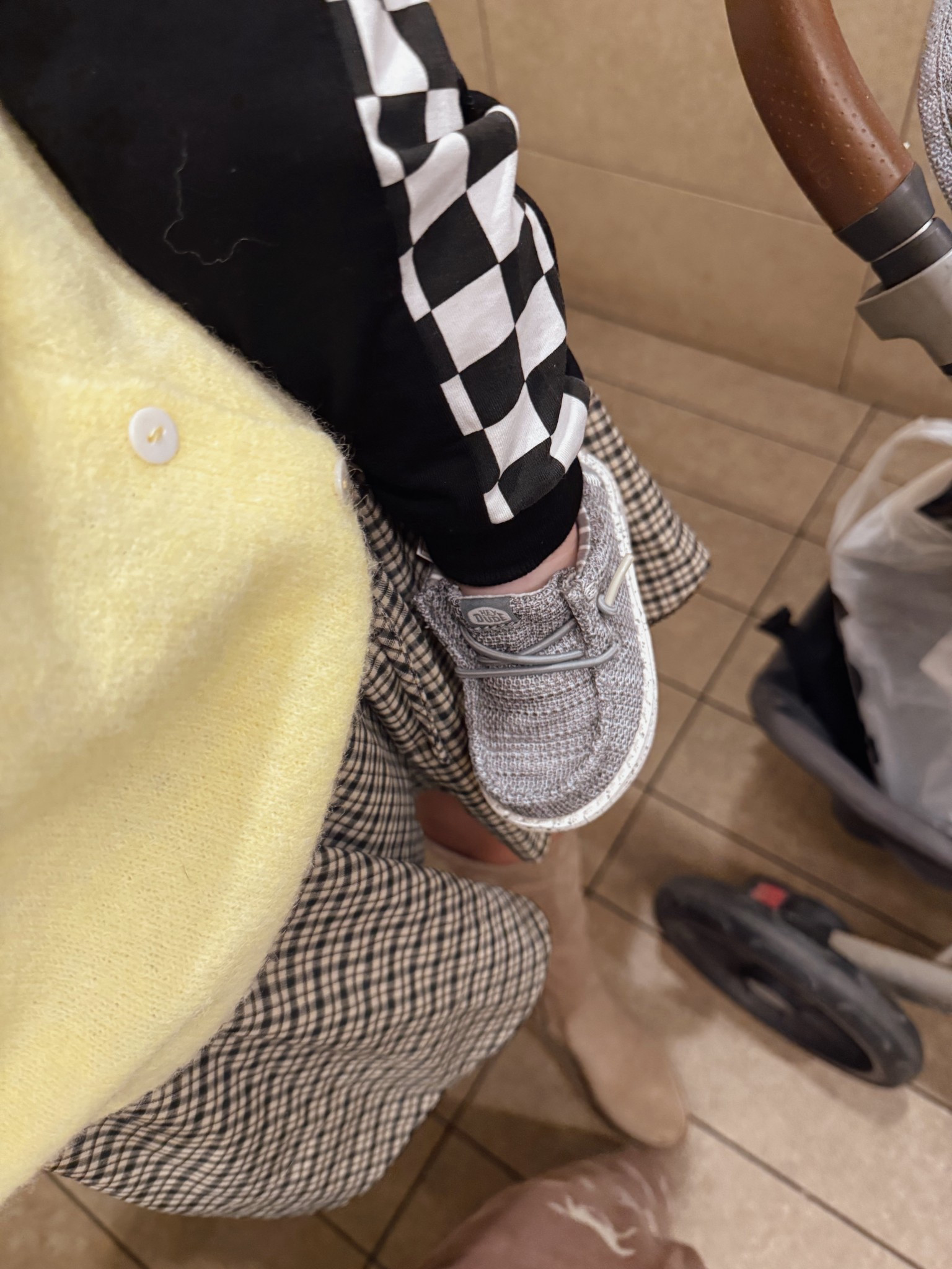 These mini Hey Dudes for toddlers are seriously the cutest shoes ever 😭🩶 I grabbed the tiniest size for my one-year-old and they fit so well. Lightweight, easy to slip on, and perfect for early walkers. Linking the exact pair + colors! #ToddlerShoes #HeyDudes #BabyBoyStyle

#LTKmomlife #LTKFindsUnder50 #LTKKids