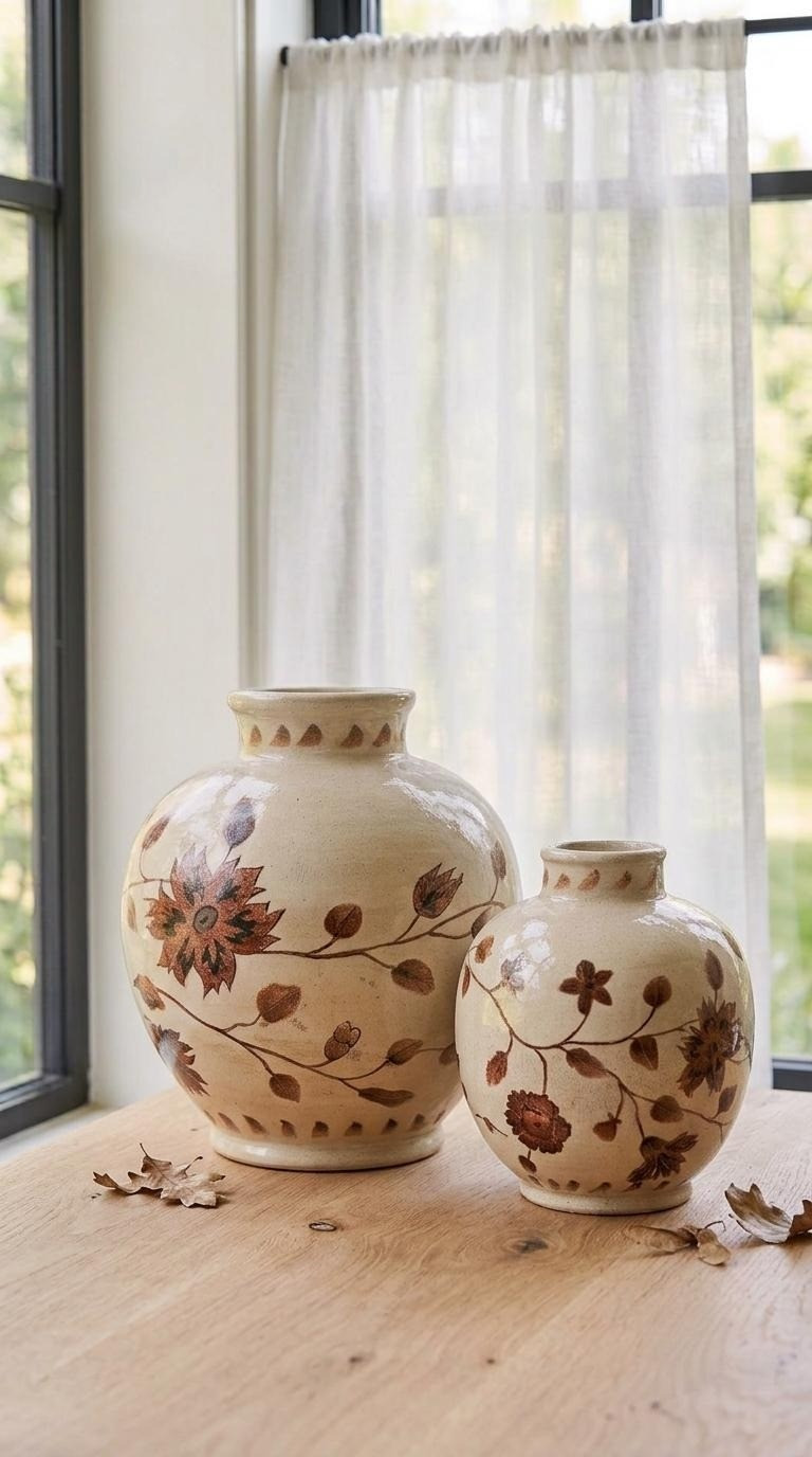 Styling these artisan-inspired floral vases on the window sill today for a breath of fresh, organic texture. I love how these neutral ceramic pieces elevate a room. #McGeeAndCo #HomeDecor #Stoneware #VaseStyling

#LTKSeasonal #LTKHome