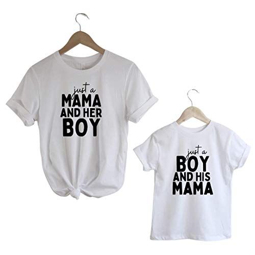 Matching Mom and Son outfits, Boy Mama Shirt, Mama and Baby Boy Matching Outfits, Mommy and Me Sh... | Amazon (US)