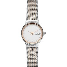 Skagen Women's Freja Stainless Steel Dress Quartz Watch | Amazon (US)
