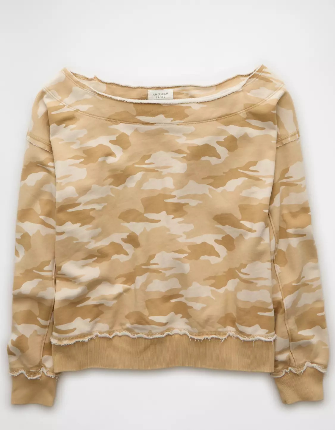 AE Off The Shoulder Sweatshirt | American Eagle Outfitters (US & CA)