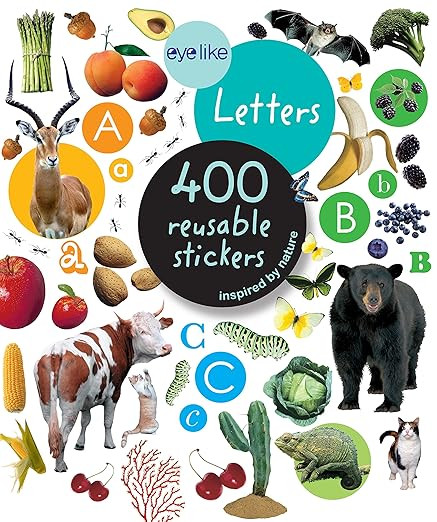 Eyelike Stickers: Letters     Paperback – Sticker Book, November 1, 2011 | Amazon (US)