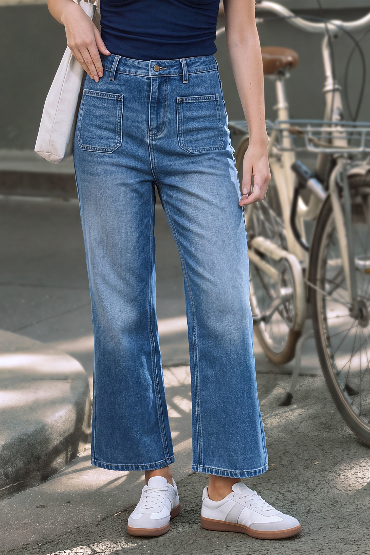 Small Town Medium Wash Jeans | Cupshe US