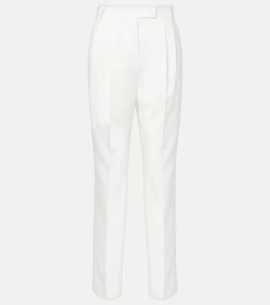 The Frankie Shop Bea high-rise straight pants | Mytheresa (DACH)