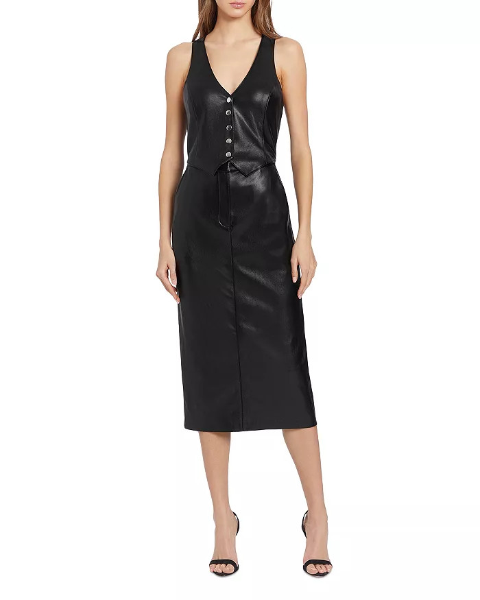 Ethan Faux Leather Dress | Bloomingdale's (US)