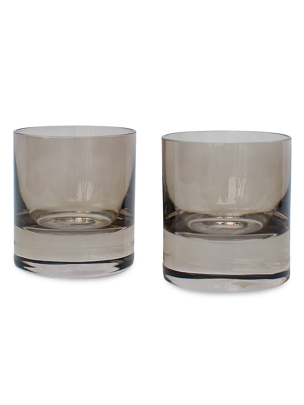 Tinted Rocks Glasses 2-Piece Set - Gray Smoke | Saks Fifth Avenue